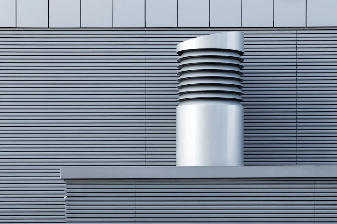 Residential air ducts in Houston basement