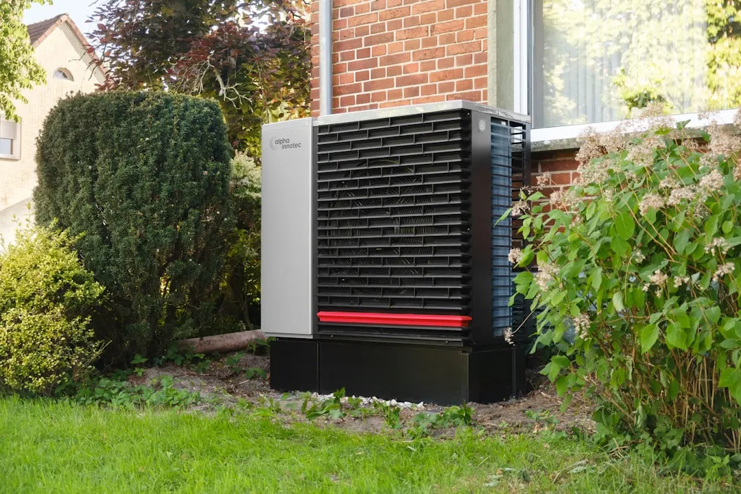 Home standby generator installed at a Houston residence