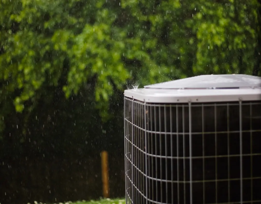 Houston homeowner reviewing furnace and heat pump quotes
