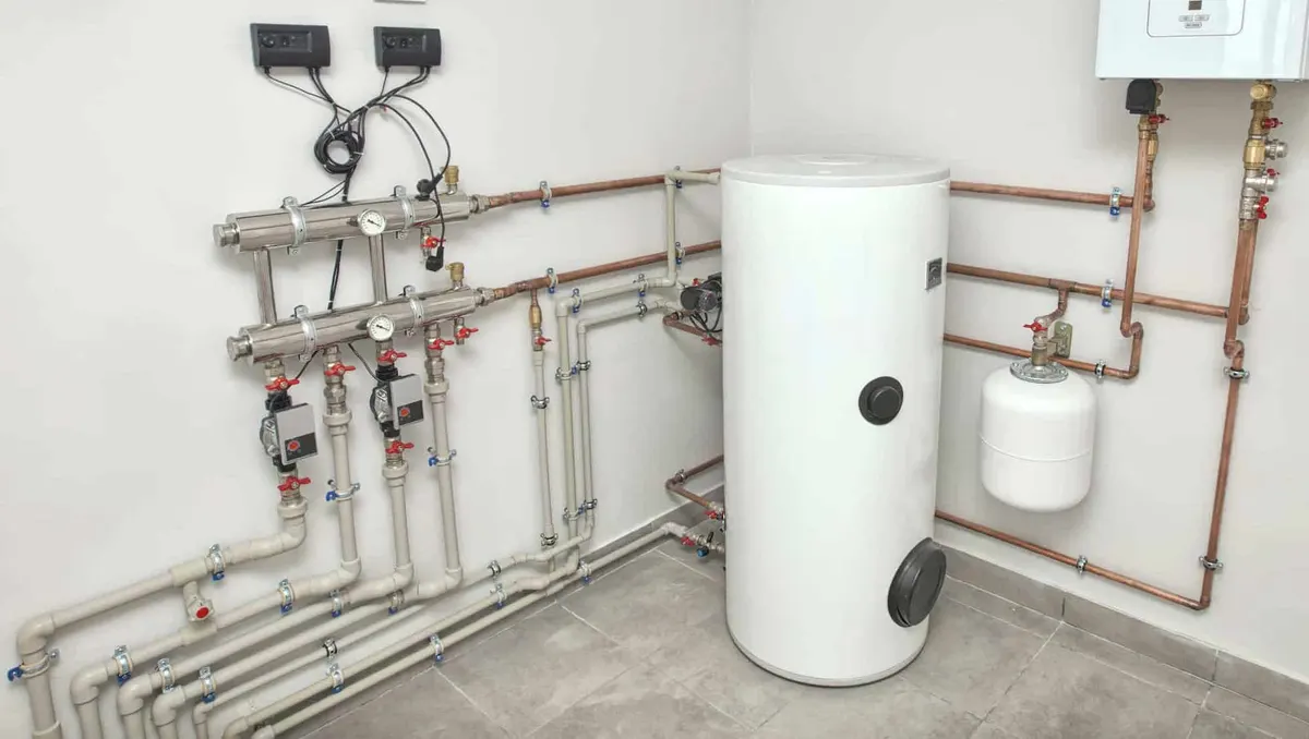 Annual water heater maintenance